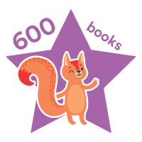 600 Books Read Badge